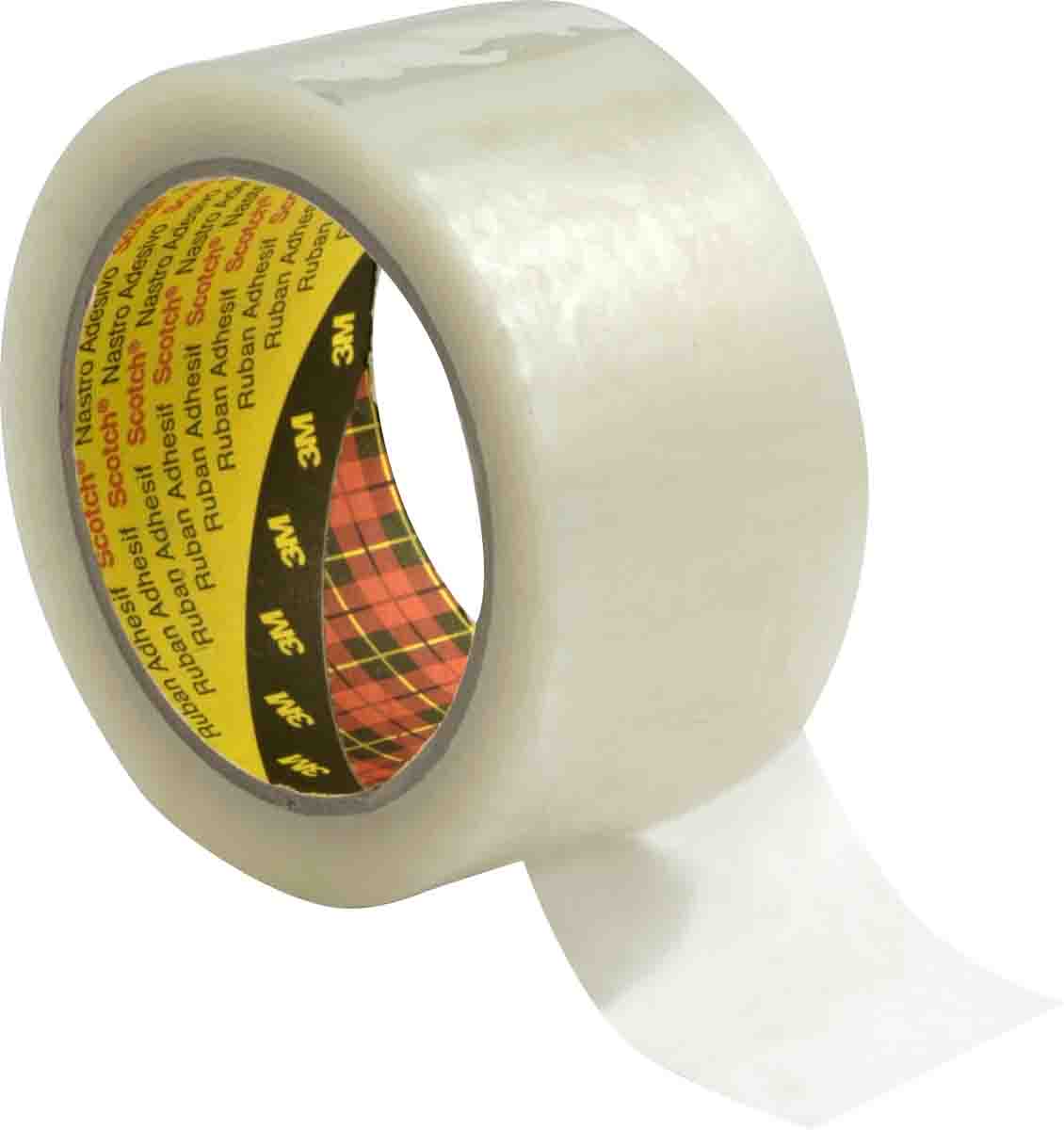 3M 3739 Clear Packing Tape, 66m x 50mm