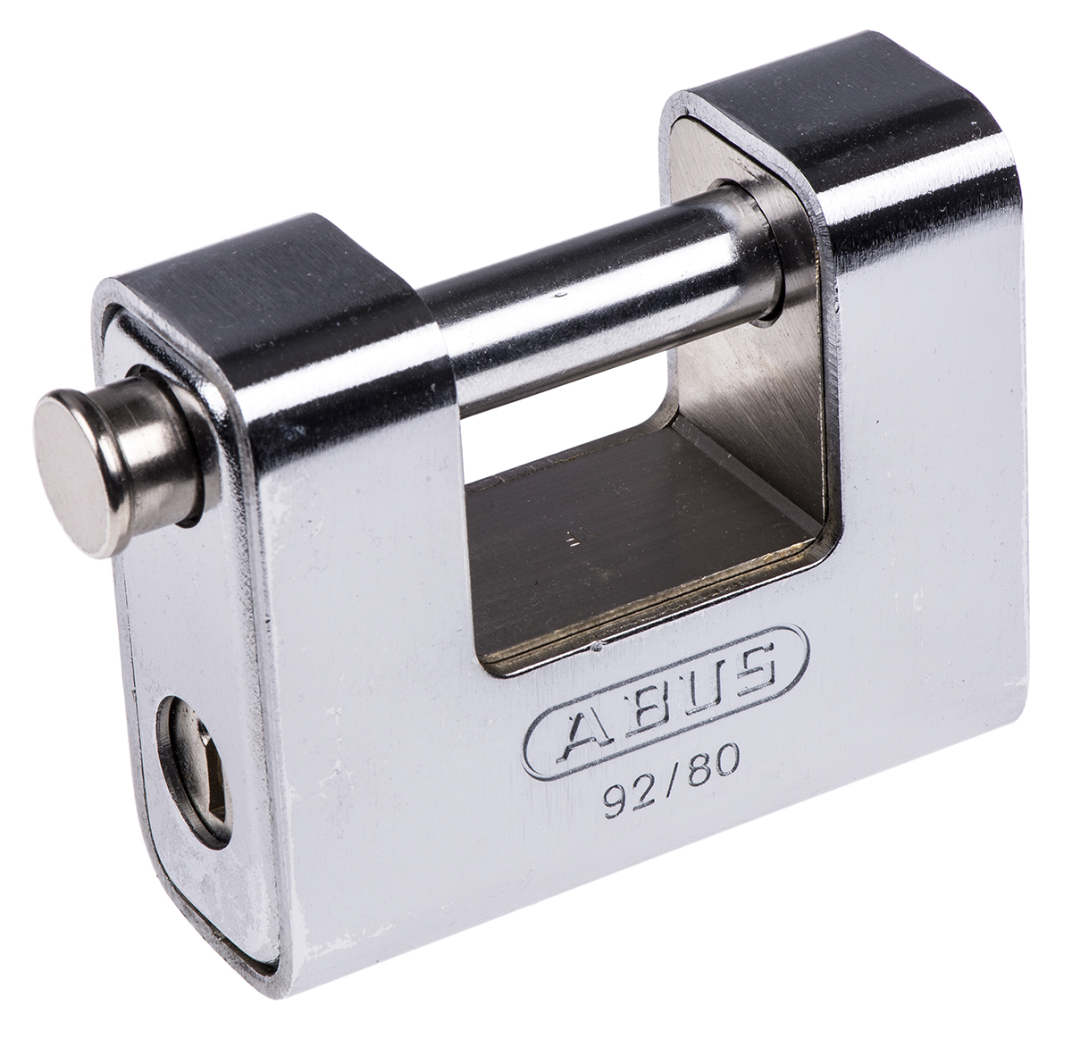 ABUS Key Weatherproof Brass, Steel Padlock, 12mm Shackle, 77mm Body