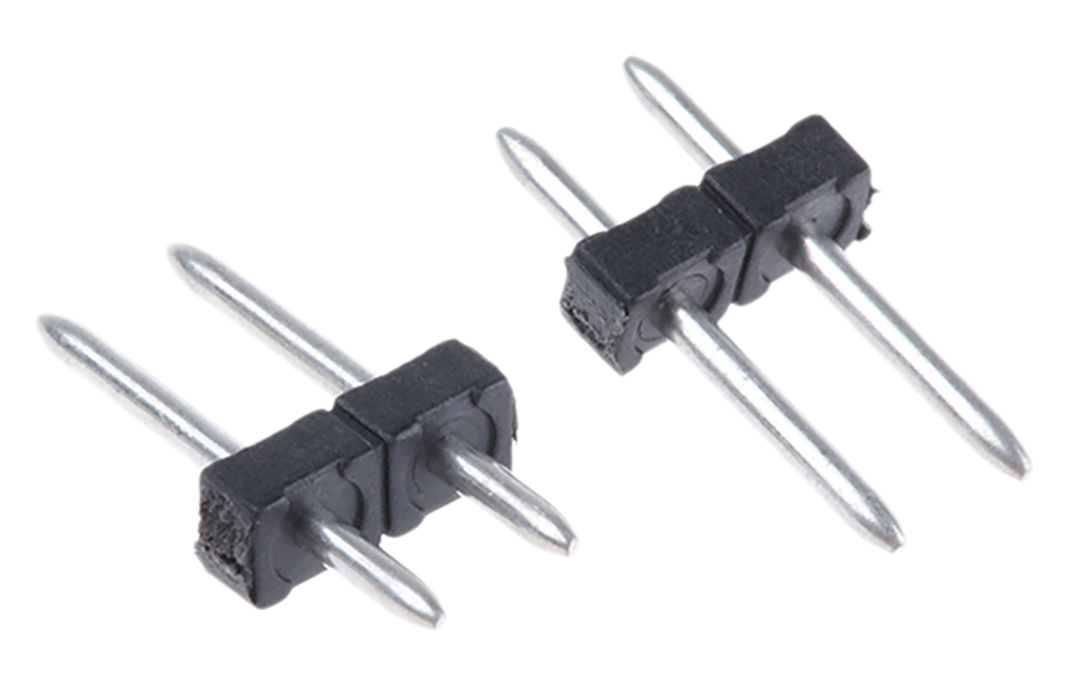Phoenix Contact, 3.5mm Pitch, COMBICON PST, 2 Way, , Pluggable Terminal Block, Pin Header, Through Hole, Solder
