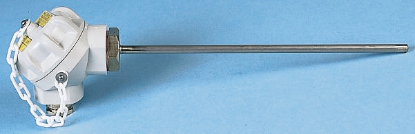 Correge PT100 RTD Sensor, 6mm Dia, 350mm Long, 3 Wire, Probe, Classe A +450°C Max