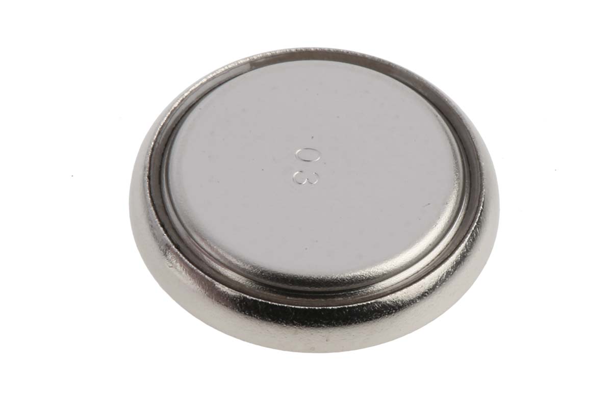 Panasonic BR1225 Button Battery, 3V, 12.5mm Diameter