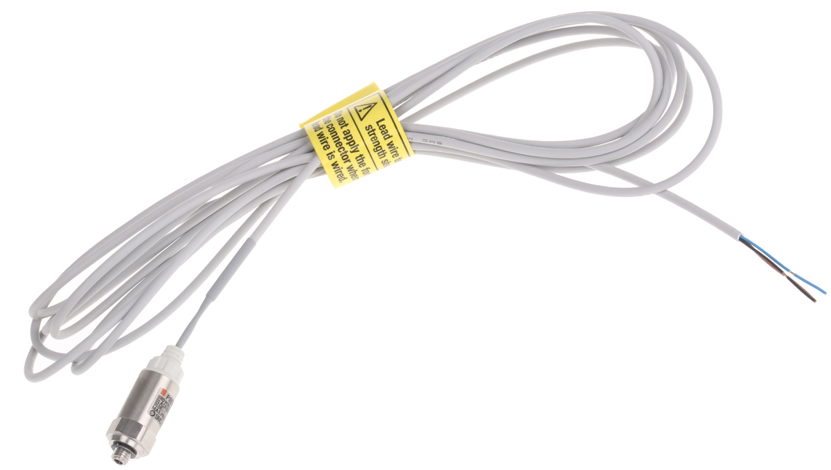 SMC Pressure Sensor 500kPa, 12 → 24V dc, IP40 101 kPa