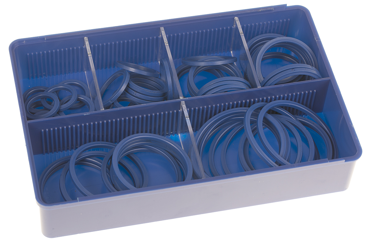 RS PRO Imperial SAE J518 Flange Seal Kit Polyurethane, Kit Contents 60 Pieces