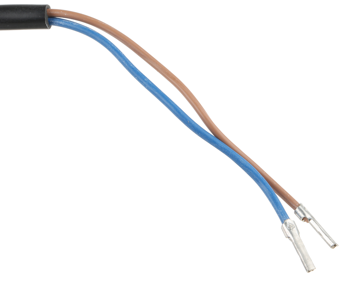 ifm electronic Inductive Block Proximity Sensor, 4 mm Detection, 2-Wire NO, 20 → 250 V ac/dc, 20 → 250 V