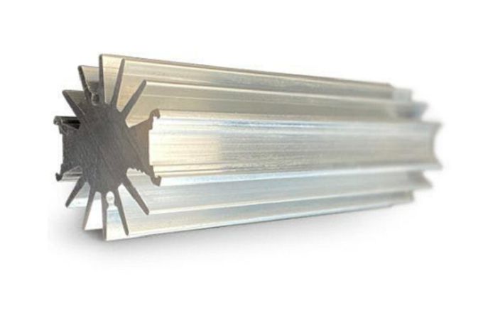 RS PRO Heatsink, LED Lighting, 1.224°C/W, 100 x 35 x 35mm, Vertical