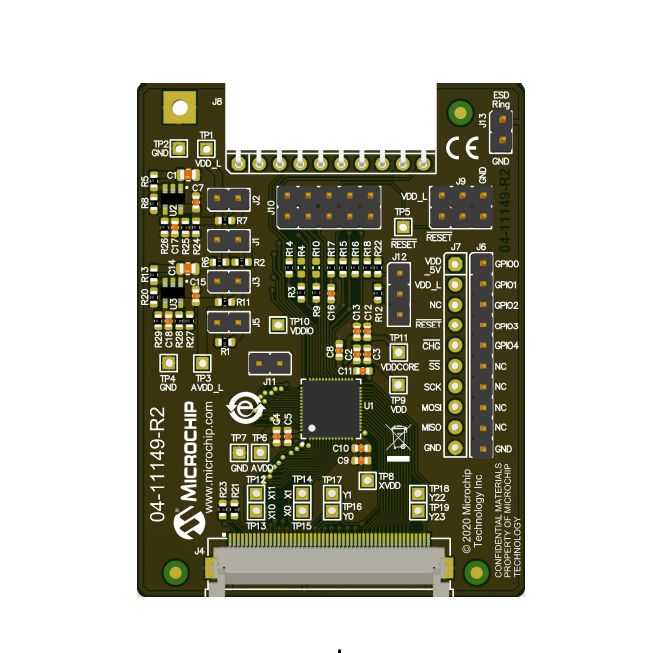 Microchip ATEVK-MXT288UD-A Capacitive Touch Sensor Development Kit for ATMXT288UD-I2C-PCB EV30P71A