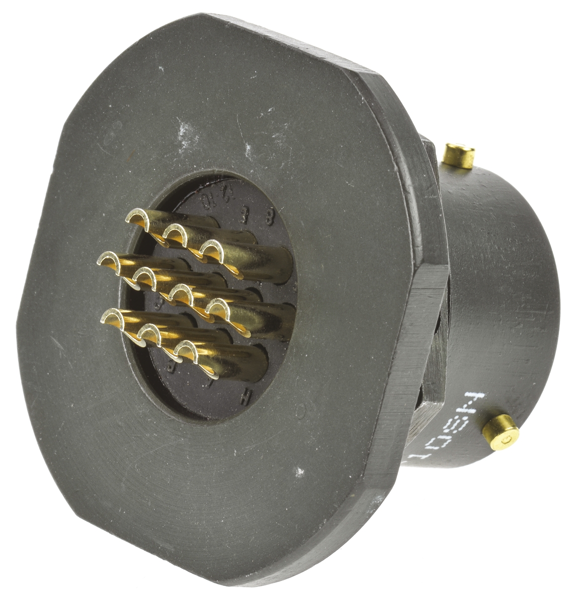 Amphenol Limited, 62GB 10 Way Panel Mount MIL Spec Circular Connector Receptacle, Socket Contacts,Shell Size 12,