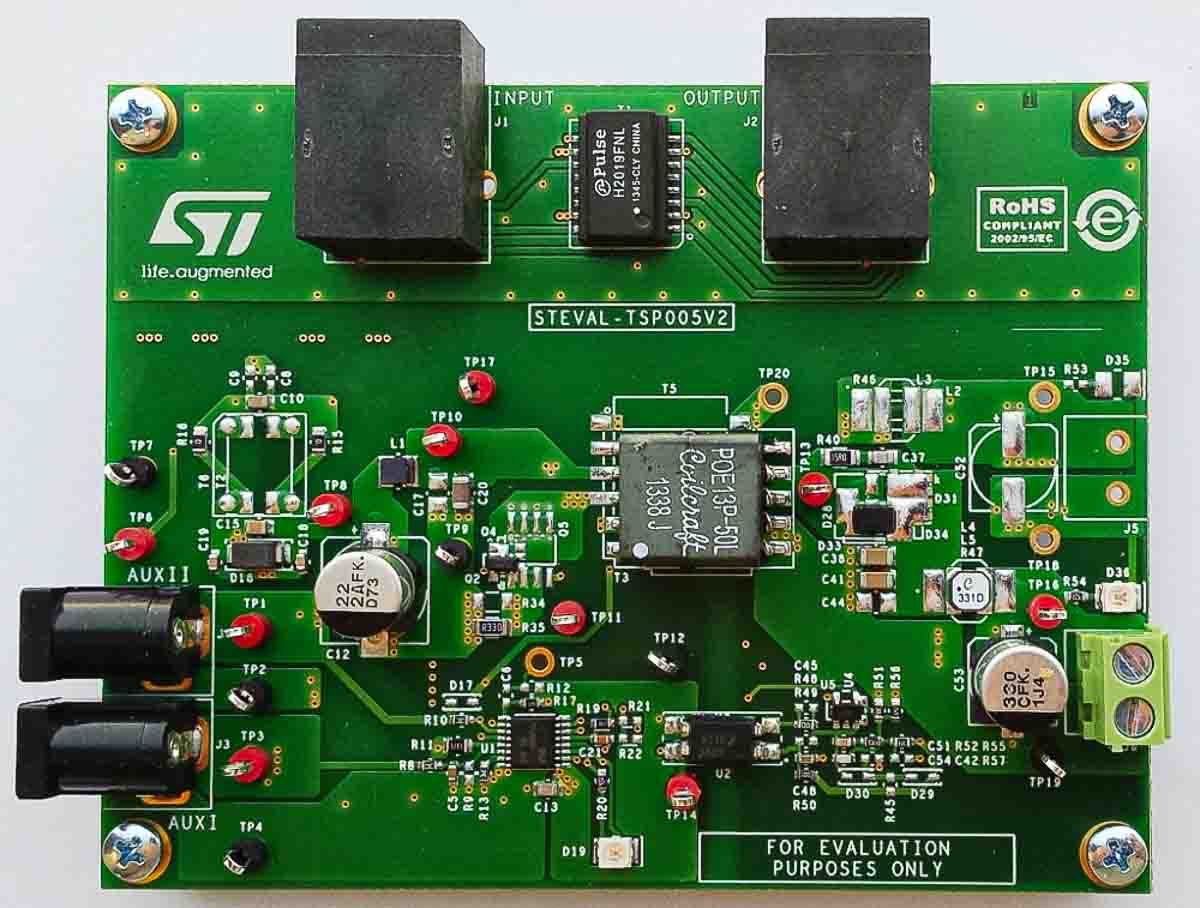 STMicroelectronics Evaluation Board Power Management for PM8800A for Flyback Converter