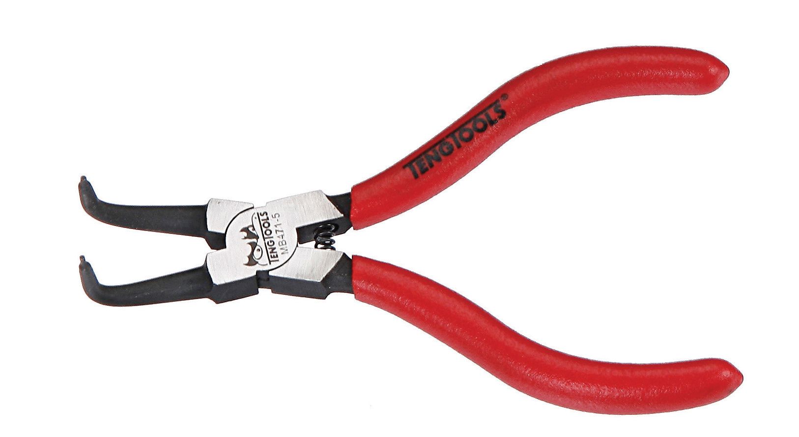 Teng Tools MB471-5 Pliers, 135 mm Overall, Bent Tip