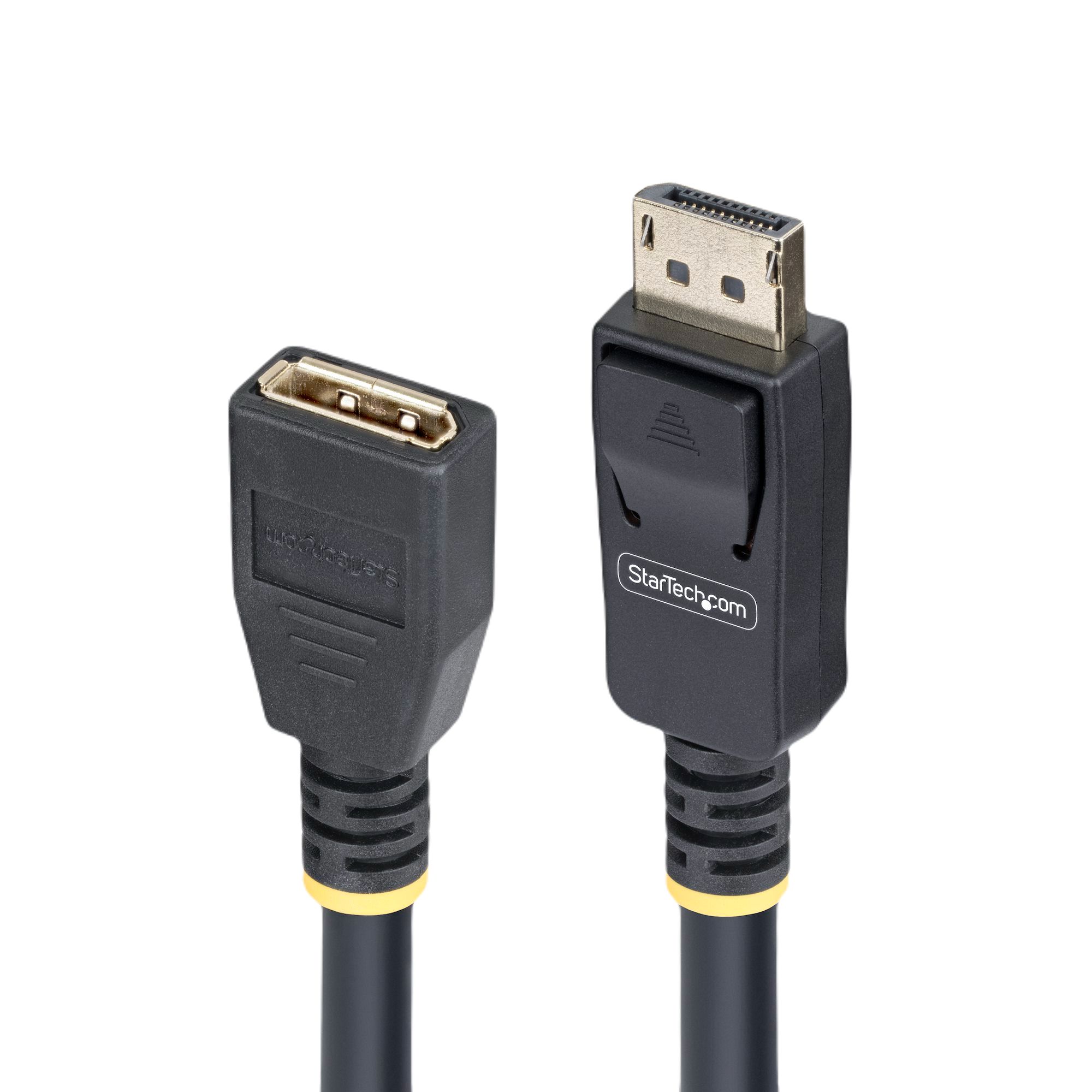 StarTech.com Male DisplayPort to Female DisplayPort, Thermoplastic  Cable, 8K @ 60Hz, 3m