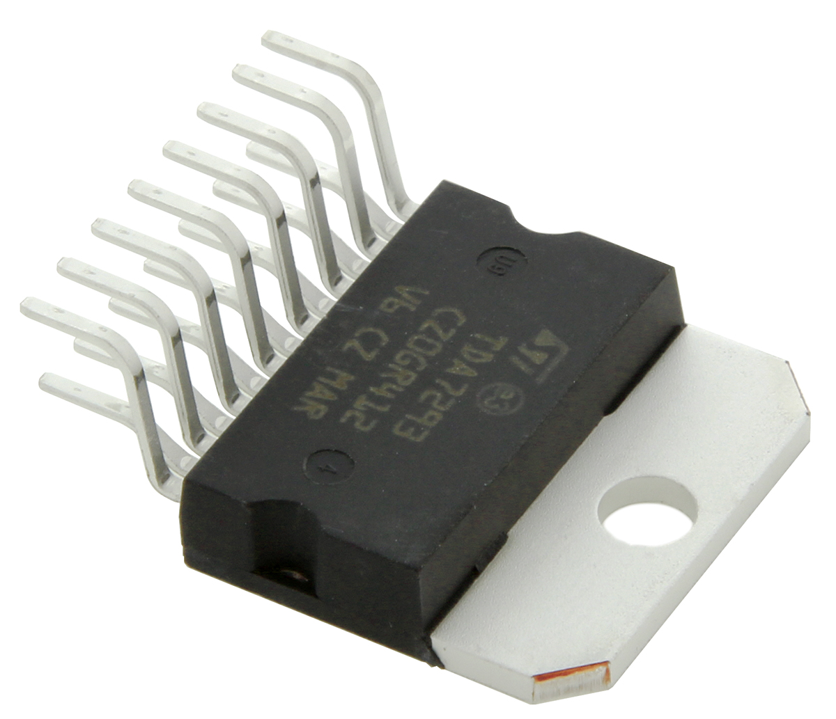 STMicroelectronics,Audio100W, 15-Pin MULTIWATT V TDA7293V