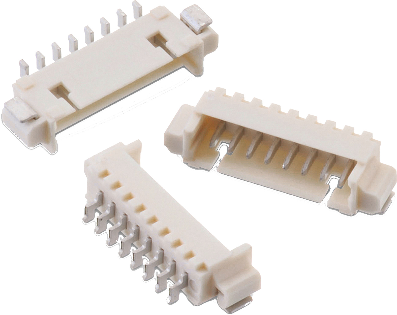 Wurth Elektronik WR-WTB Series Right Angle Surface PCB Header, 14 Contact(s), 1.25 mm Pitch, 1 Row, Shrouded