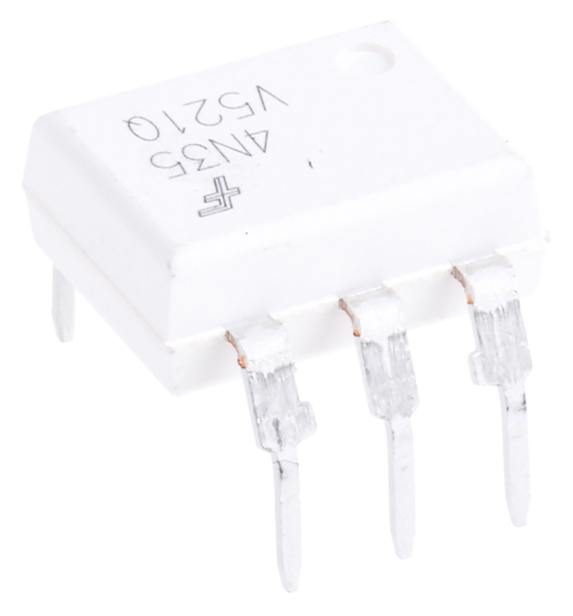 onsemi, 4N35TVM DC Input Transistor Output Optocoupler, Through Hole, 6-Pin DIP