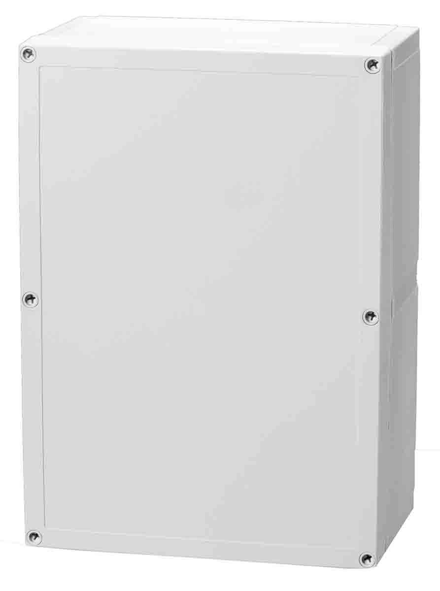 Fibox Grey Polycarbonate Enclosure, IP66, IP67, IK08, Grey Lid, 360.1 x 255.1 x 152.1mm