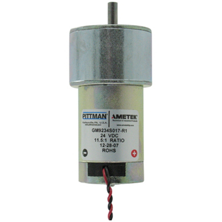 PITTMAN AMETEK TIP Brushed Geared DC Geared Motor, 14 W, 24 V dc, 43 Ncm, 424 rpm, 6.34mm Shaft Diameter