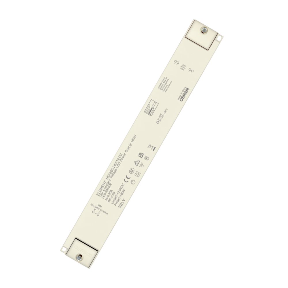 Osram LED Driver, 12.5V Output, 180W Output, Constant Voltage
