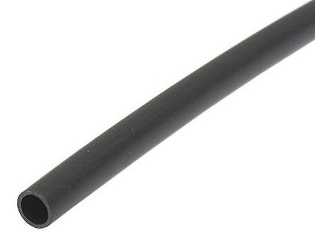 TE Connectivity Adhesive Lined Heat Shrink Tubing, Black 8mm Sleeve Dia. x 1.2m Length 4:1 Ratio, DWFR Series