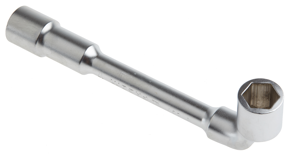 Facom 75 Series Tubular Box Spanner, 17mm, Metric, Double Ended, 187 mm Overall