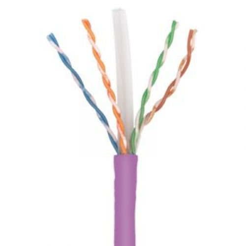 Molex Premise Networks, 500m Cat6, Purple, U/UTP, Unterminated