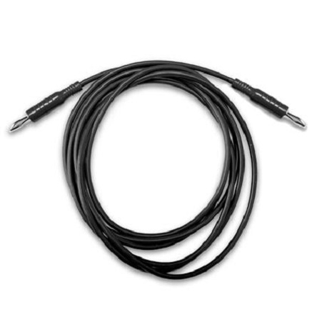 Mueller Electric Test Leads, 6.5A, Black, 72in Lead Length