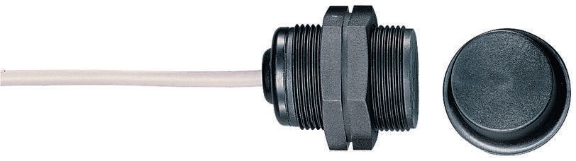 Schmersal BNS303 Series Magnetic Non-Contact Safety Switch, 24V dc, Plastic Housing, M12