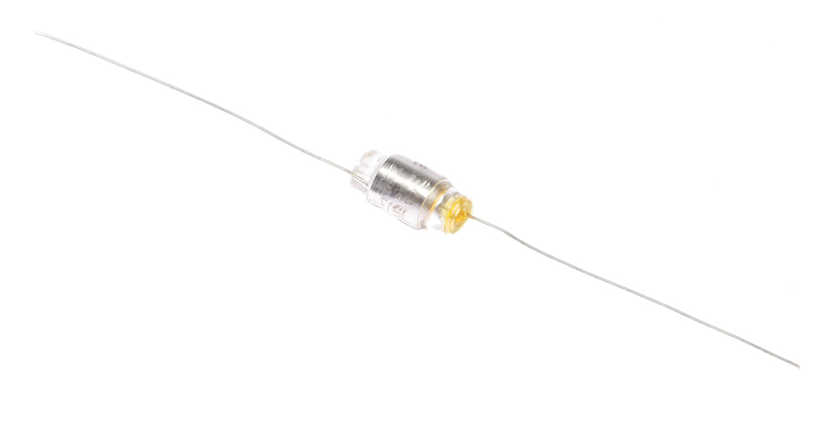 RS PRO Polystyrene Film Capacitor, 160V dc, ±2.5%, 1nF, Through Hole