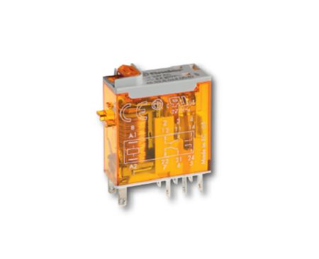 Finder Plug-In Mount Power Relay, 24V dc Coil, 16A Switching Current, SPDT