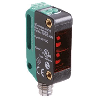 Pepperl + Fuchs Triangulation Photoelectric Sensor, Cylindrical Sensor, 150 mm Detection Range IO-LINK