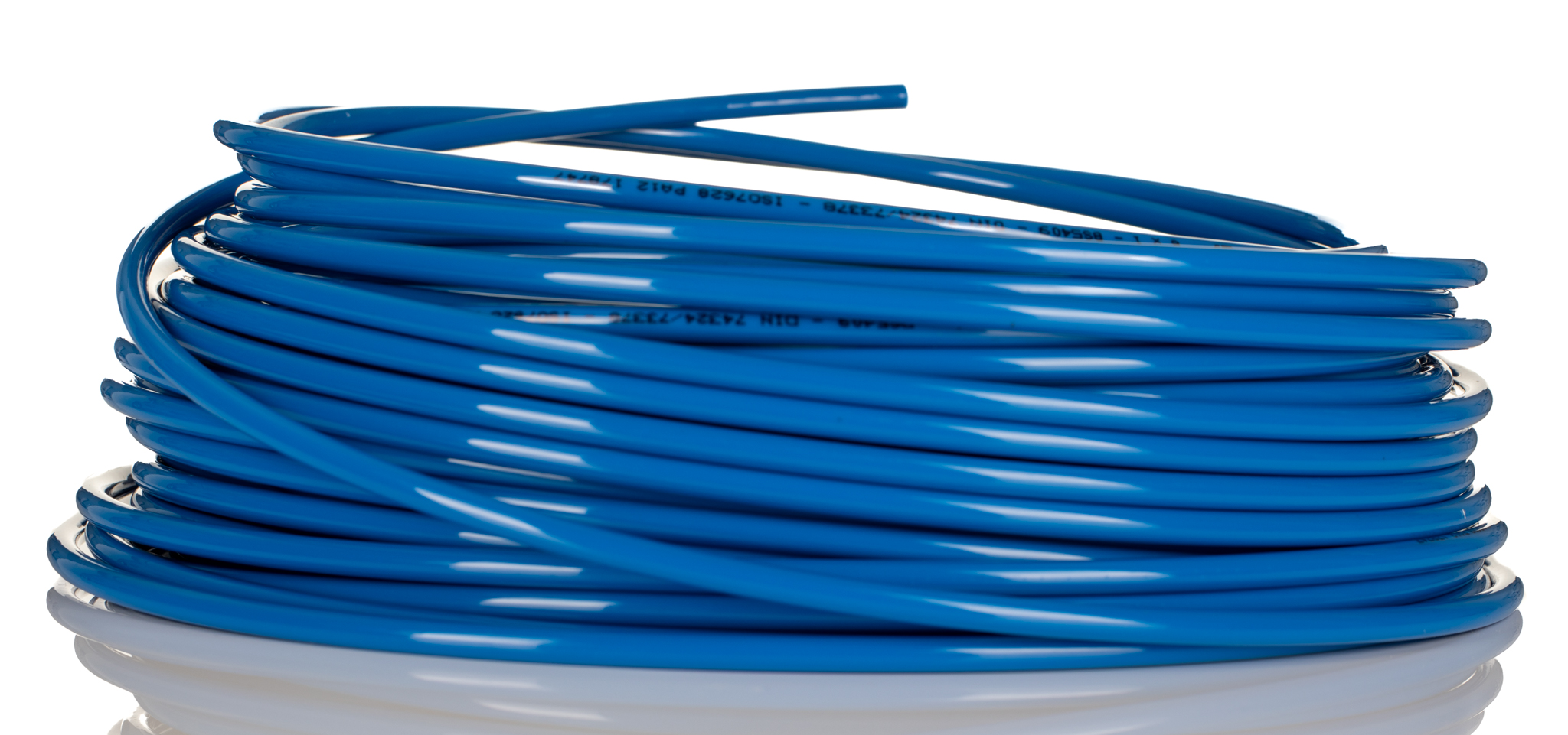 RS PRO Compressed Air Pipe Blue Nylon 6mm x 30m NMF Series