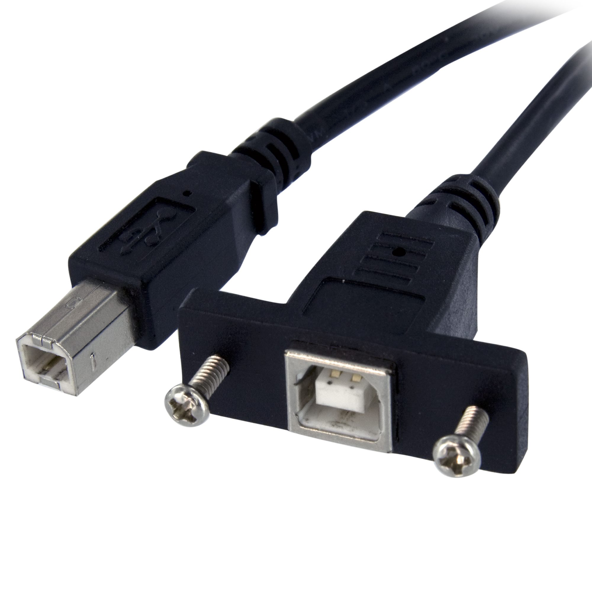 StarTech.com USB 2.0, Male USB B to Female USB B, 480Mbps, 900mm