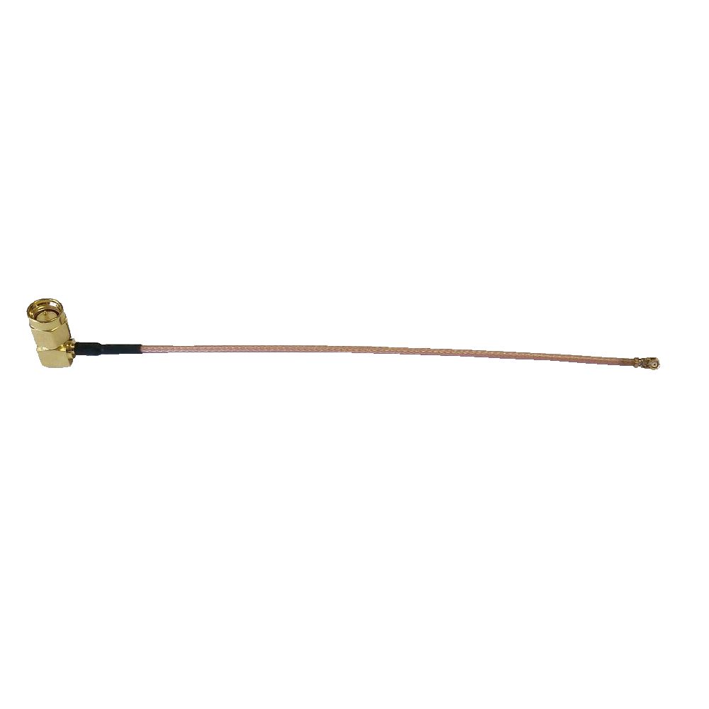 RF Solutions CBA Series UFL Bulkhead Straight to Male SMA, 150 mm 50 Ω