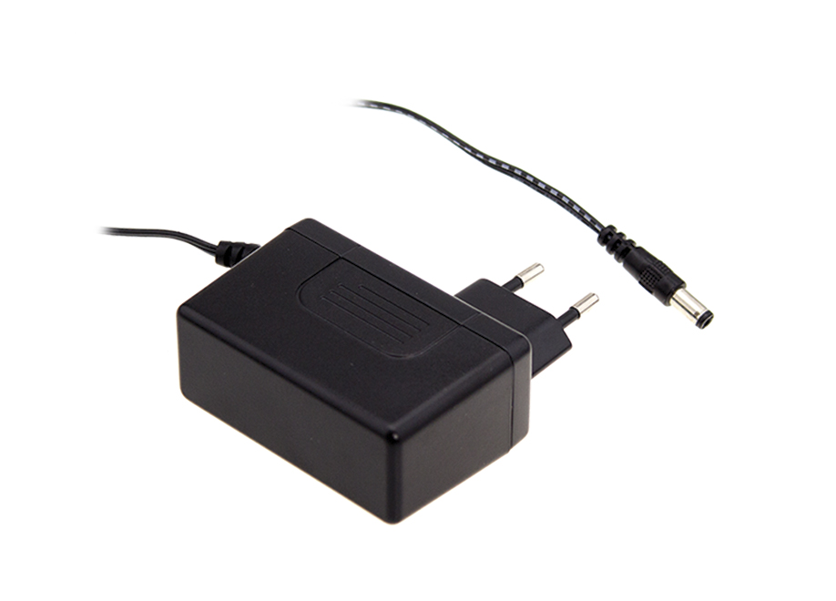 MEAN WELL 60W Plug-In AC/DC Adapter 15V dc Output, 4A Output