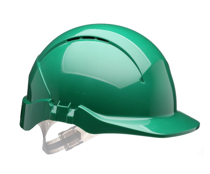 Centurion Safety Concept Core Green Safety Helmet, AdjustableVentilated