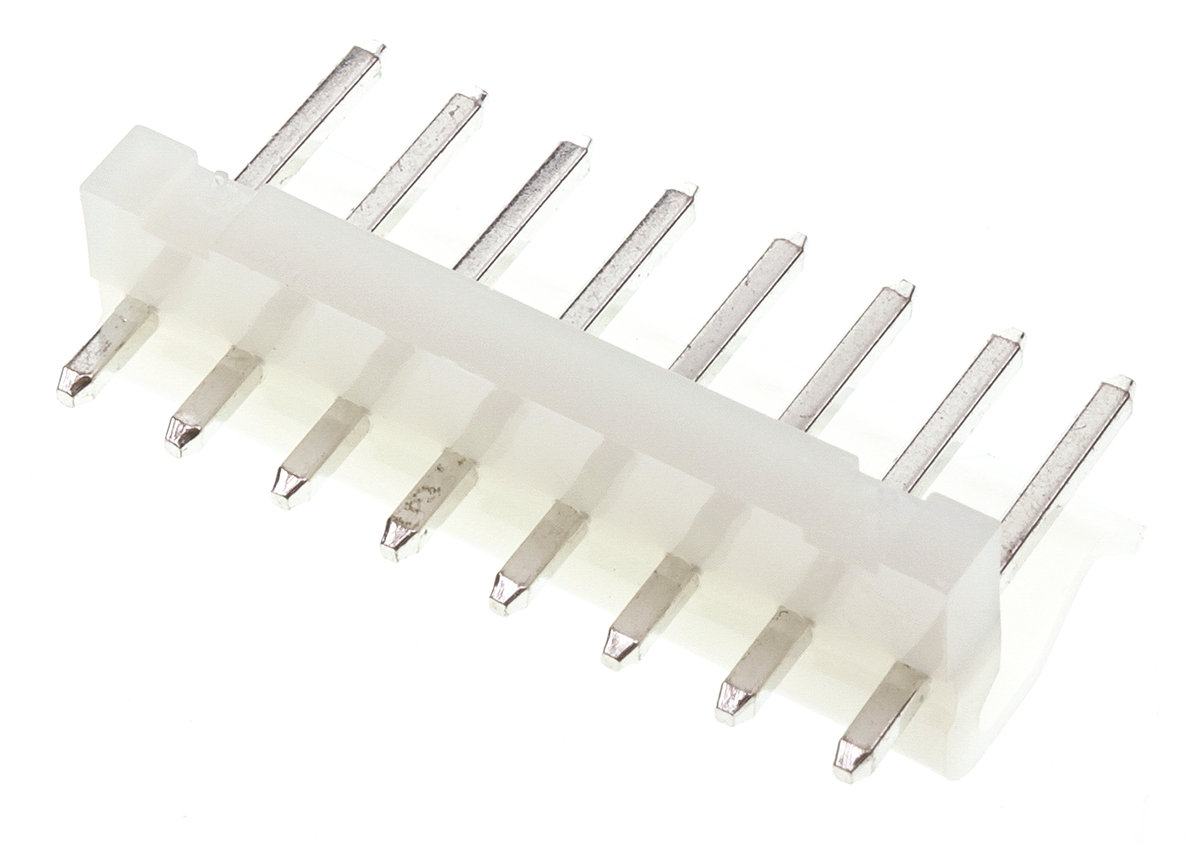 Molex KK 396 Series Straight Through Hole Pin Header, 8 Contact(s), 3.96 mm Pitch, 1 Row, Unshrouded