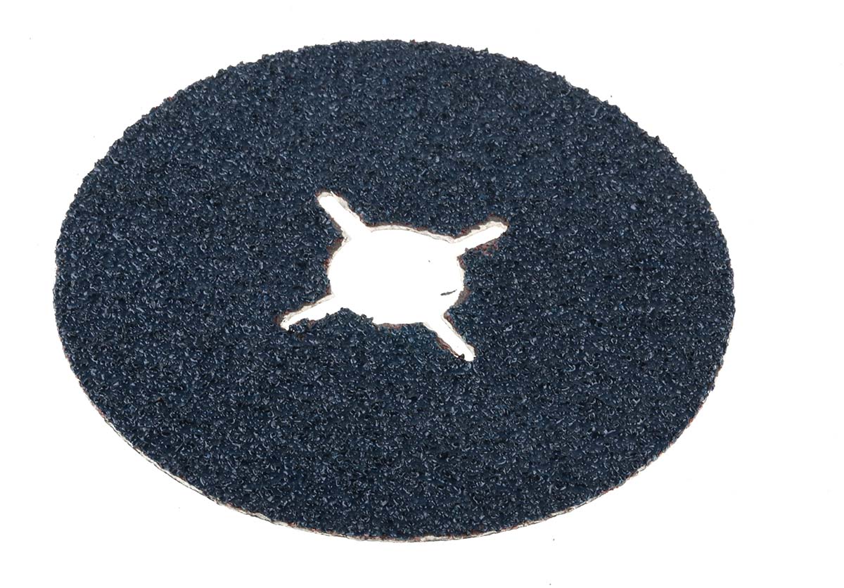 RS PRO Zirconium Sanding Disc, 115mm x 1mm Thick, 36+ Grade, P36 Grit, 25 in pack
