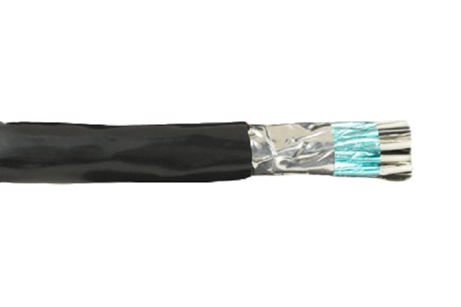 Alpha Wire Alpha Essentials Communication & Control Computer Cable 2 Core Power Cable, Grey Polyvinyl Chloride PVC,