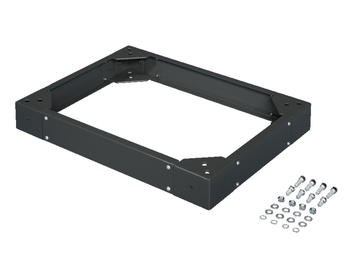 Rittal 100 x 800 x 600mm Plinth for use with VX Series