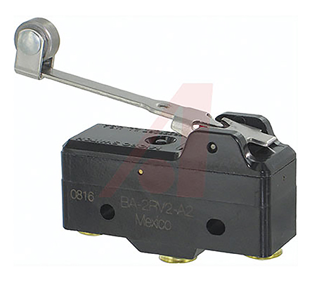 Honeywell Roller Lever Micro Switch, Screw Terminal, 20 A @ 125 V ac, SP-CO, IP64