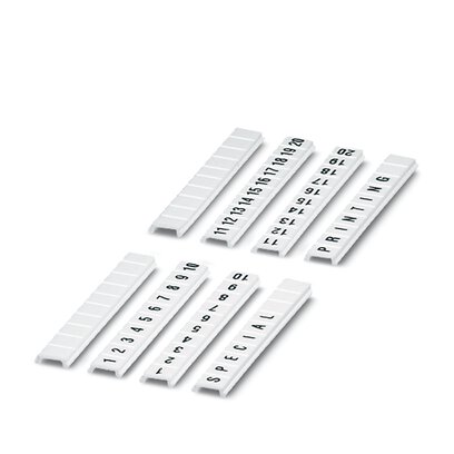 Phoenix Contact, ZBF Marker Strip for use with  for use with Terminal Blocks
