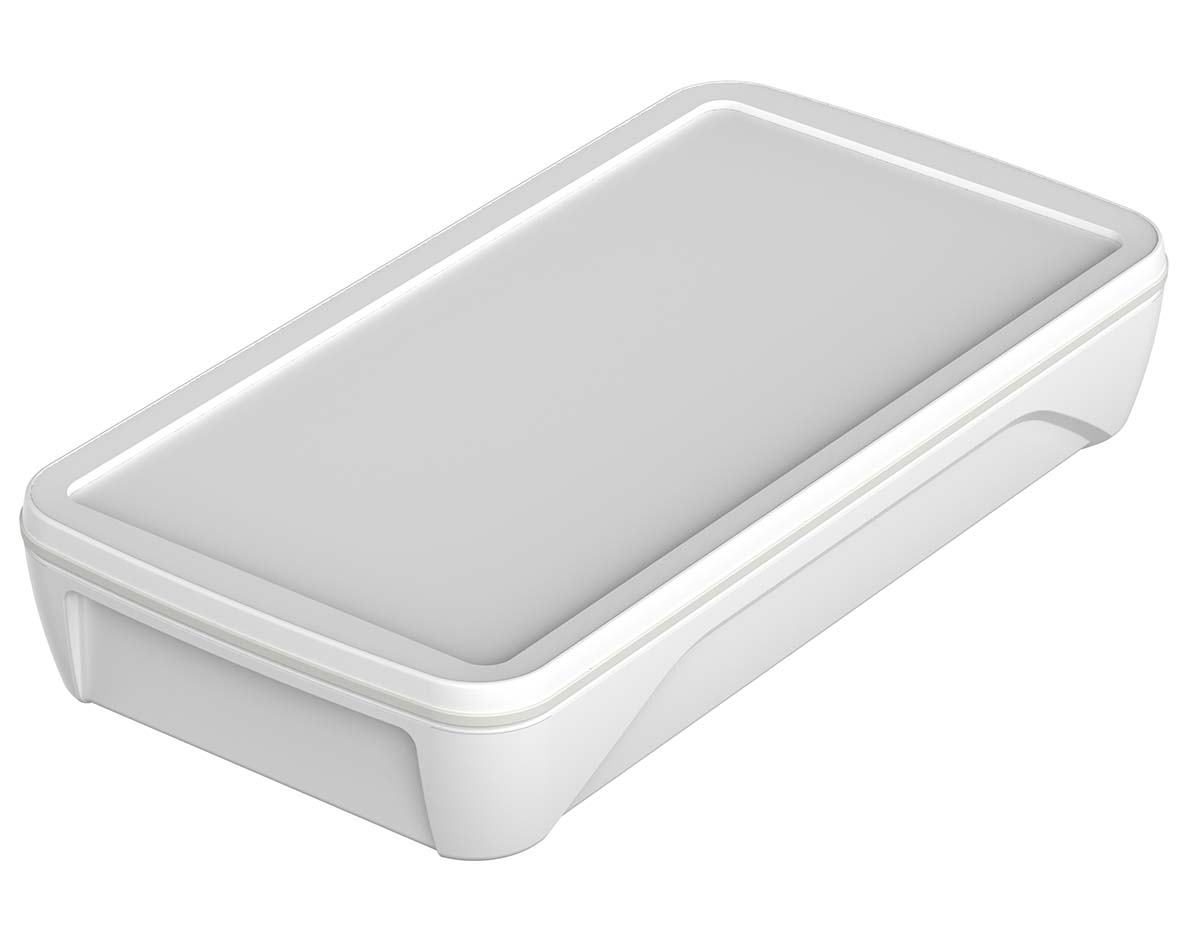 Bopla BoPad Series ABS Handheld Enclosure, Integral Battery Compartment, IP65, 200 x 105 x 34mm