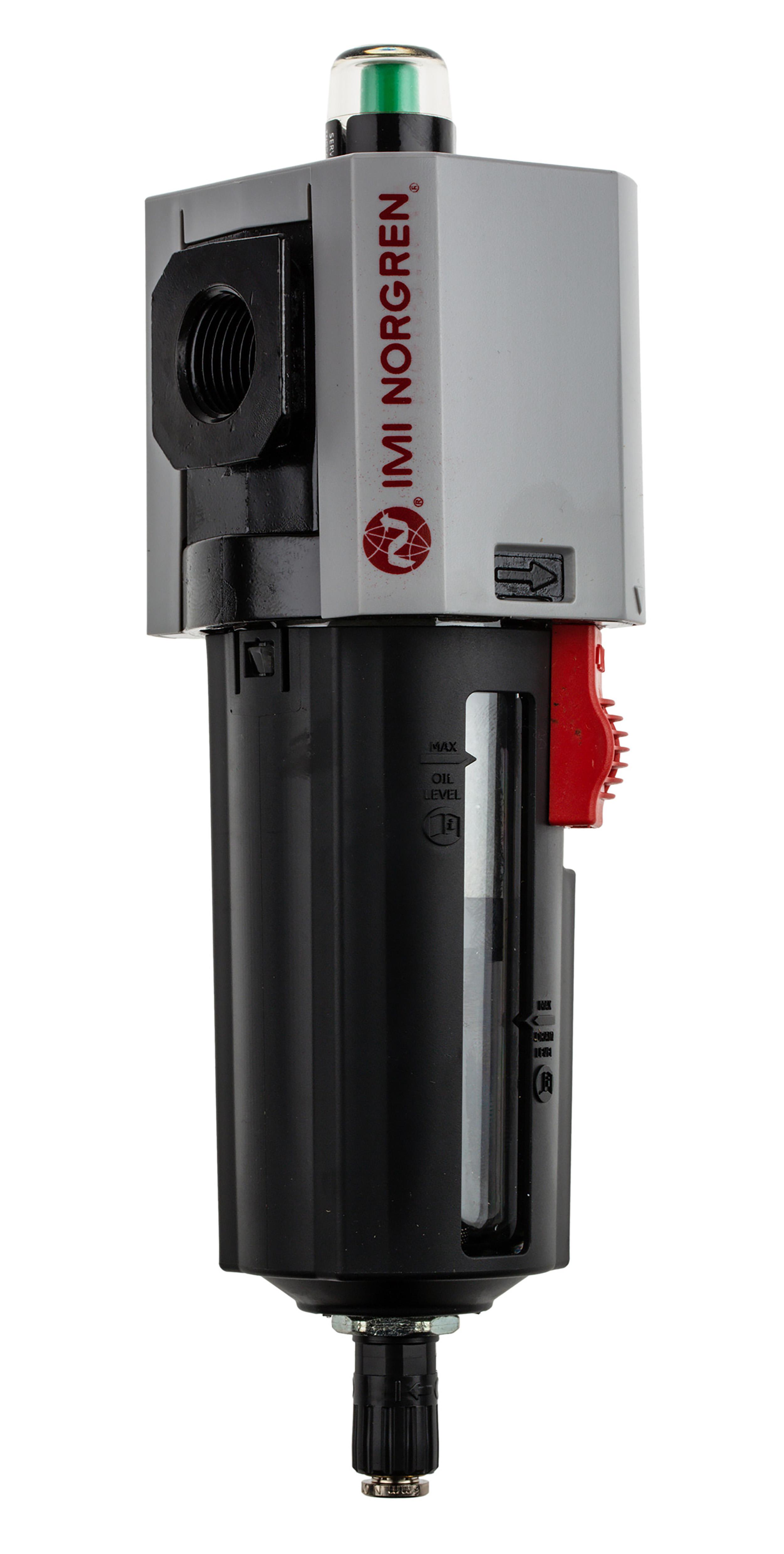 Norgren Excelon Plus series 0.01μm G 1/2 0.3bar to 10 bar Pneumatic Filter 1500L/min max with Automatic drain