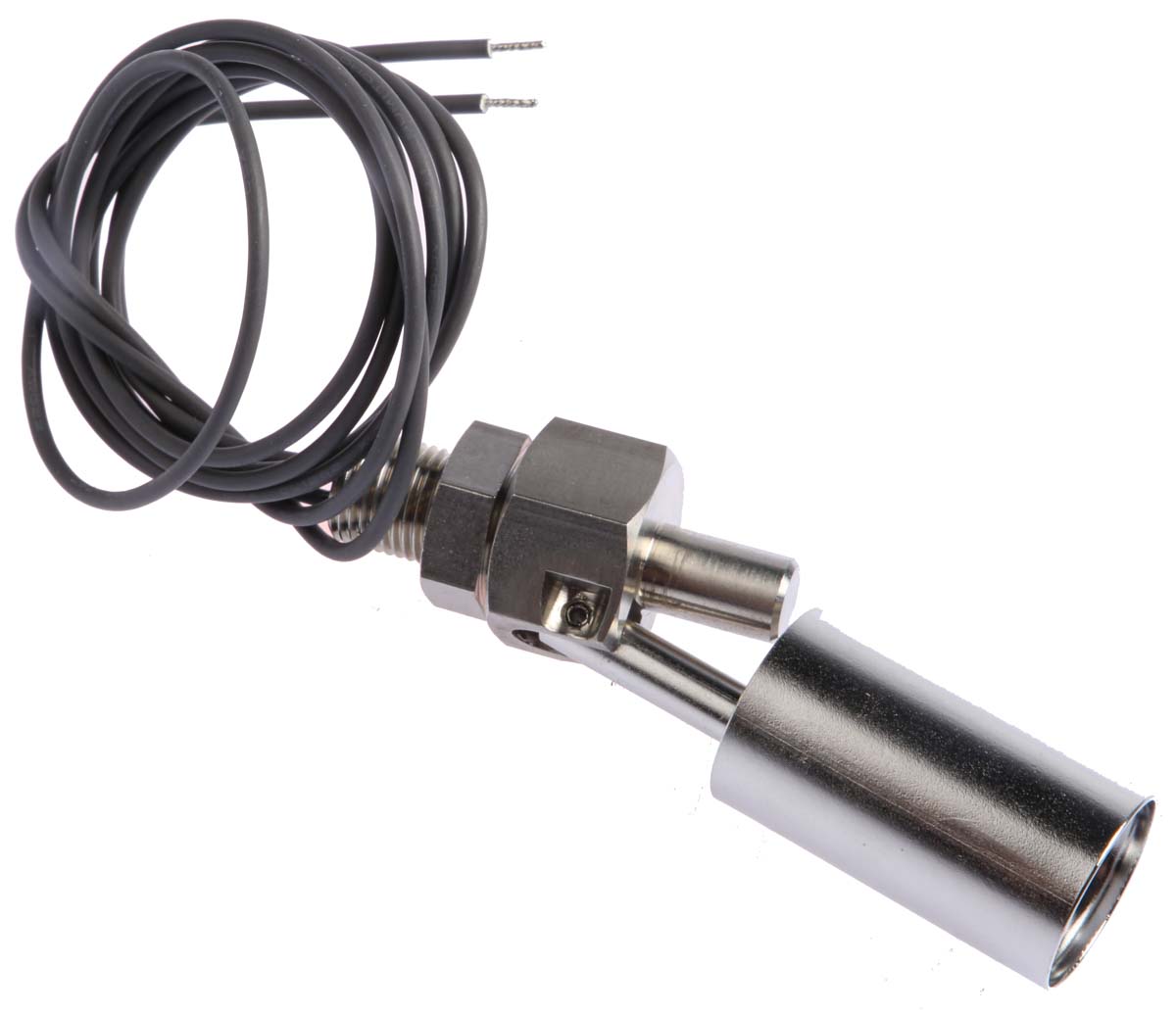 Sensata Cynergy3 SSF213 Series Horizontal Stainless Steel Float Switch, Float, 500mm Cable, NO/NC, 24V ac Max, 24V dc