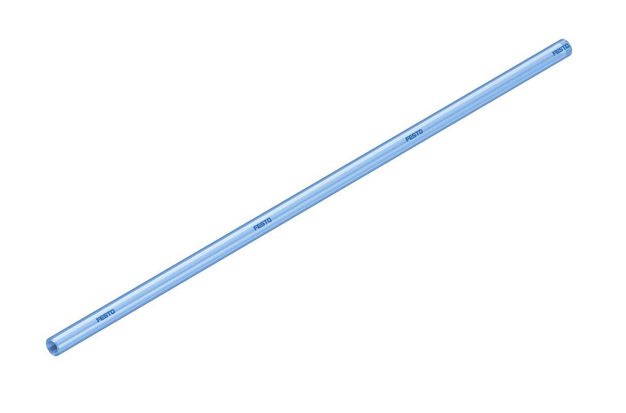 Festo Compressed Air Pipe Blue Polyurethane 6mm x 50m PUN-H-T Series, 8048681