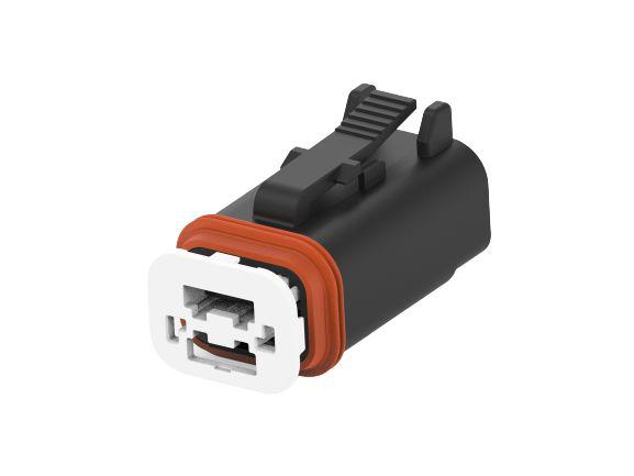 TE Connectivity, Superseal Pro Automotive Connector Plug Black Cable Mount 3 Way, Cable Termination 1-2356607-3