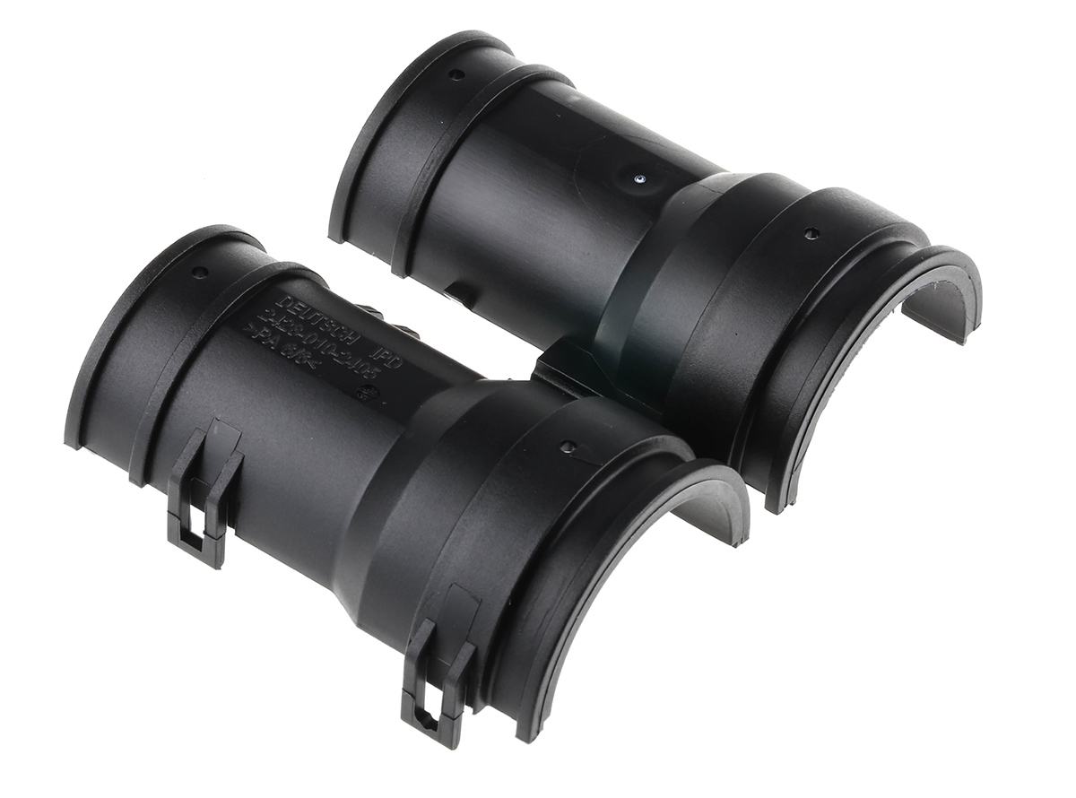 Deutsch, L017Size 24 Straight Conduit Adaptor With Strain Relief, For Use With HDP20 Series