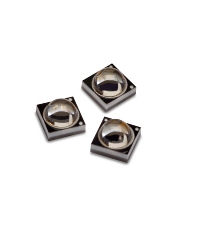 AUV3-SQ62-0RT0K Broadcom, AUV3 Series UV LED, 365nm 1020mW 60 ° Surface Mount package