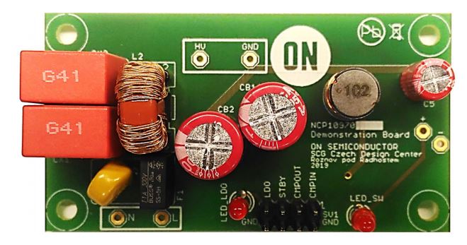 onsemi Evaluation Board Buck Converter for NCP10970BGEVB for NCP10970B