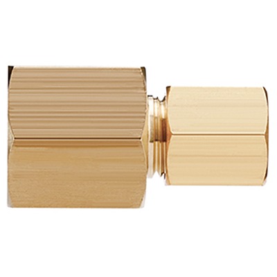 SMC DHF Series Female Connector, 10 mm to Rc 1/4 Female, Threaded-to-Tube Connection Style, DHF10-02