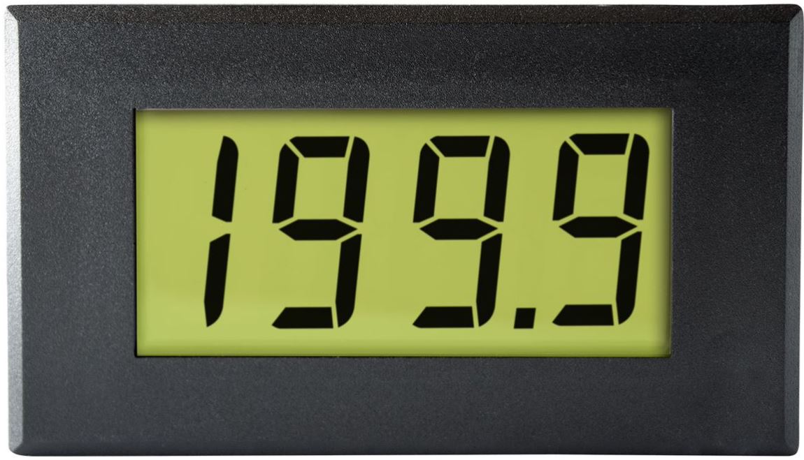 Lascar Digital Voltmeter DC, LCD Display 3.5-Digits ±1 %