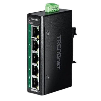 Trendnet TI-PGLC50, Network Switch 5 Port Gigabit Switch With PoE